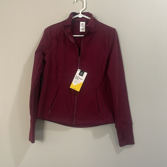 Members Mark every day extra warm jacket Bordeaux - Picture 7 of 7